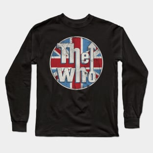 The Who Union Jack Circle Long Sleeve T-Shirt